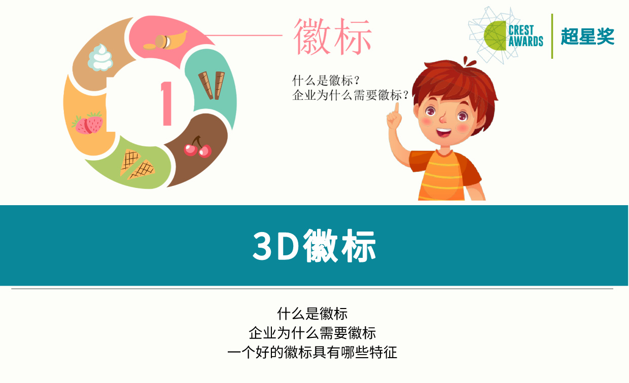 3D徽标